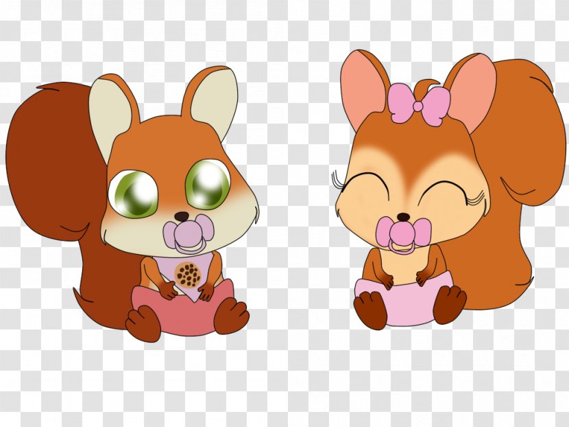 Hammy Dog Squirrel Surly Drawing - Infant Transparent PNG