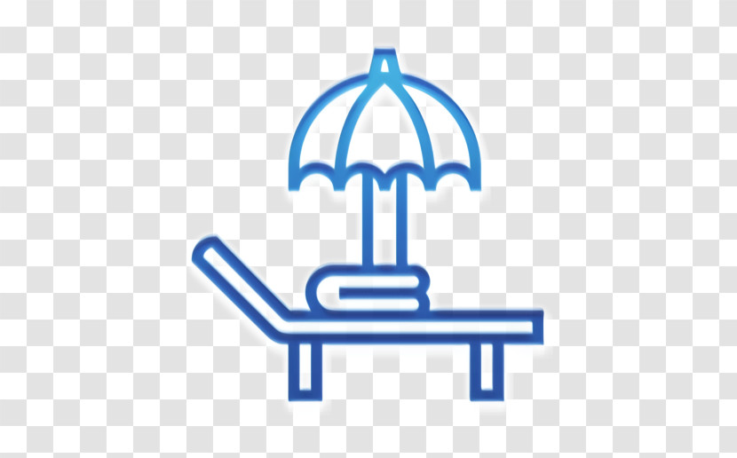 Sunbed Icon Hotel Services Icon Summer Icon Transparent PNG