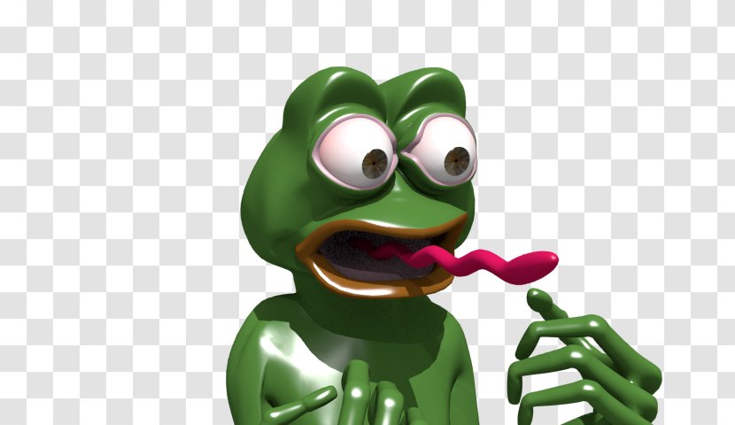 Frog Green Beak Character - Pepe The Transparent PNG