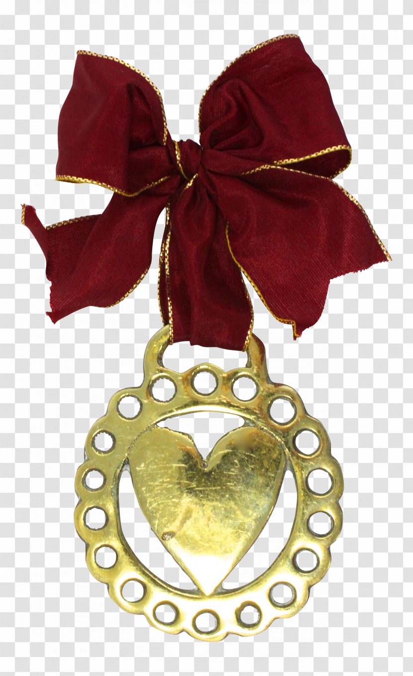 Christmas Ornament Heart - French Horn Transparent PNG