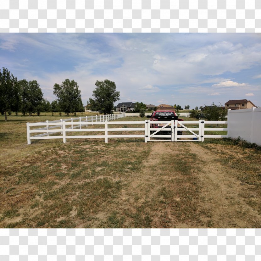 Split-rail Fence Property Land Lot Pasture - Real Transparent PNG