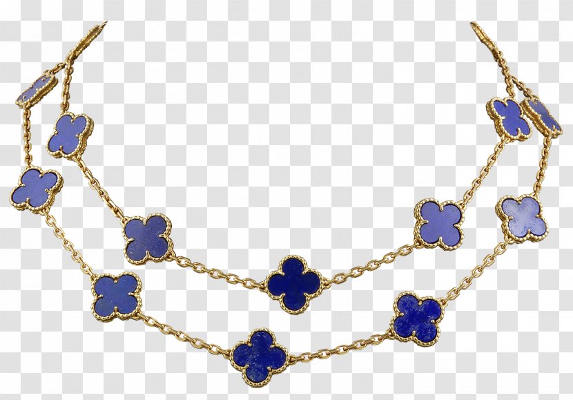 Necklace Blue Jewellery Sapphire Bead Transparent PNG