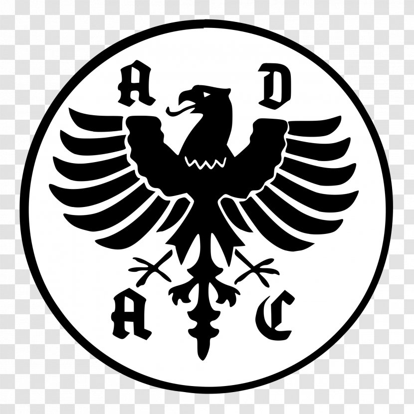 Germany Car Club ADAC - Black And White - Euclidean Vector Transparent PNG