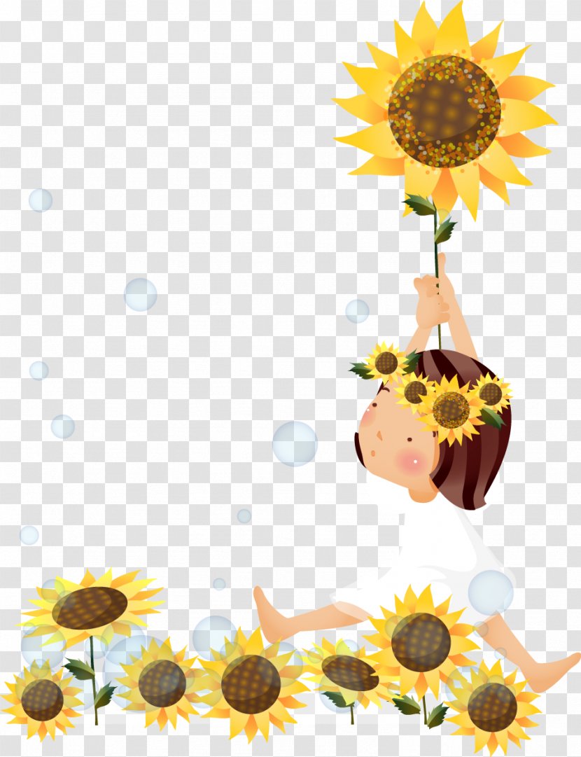 Common Sunflower Seed Drawing Oil - Sunflowers - Speckled Transparent PNG