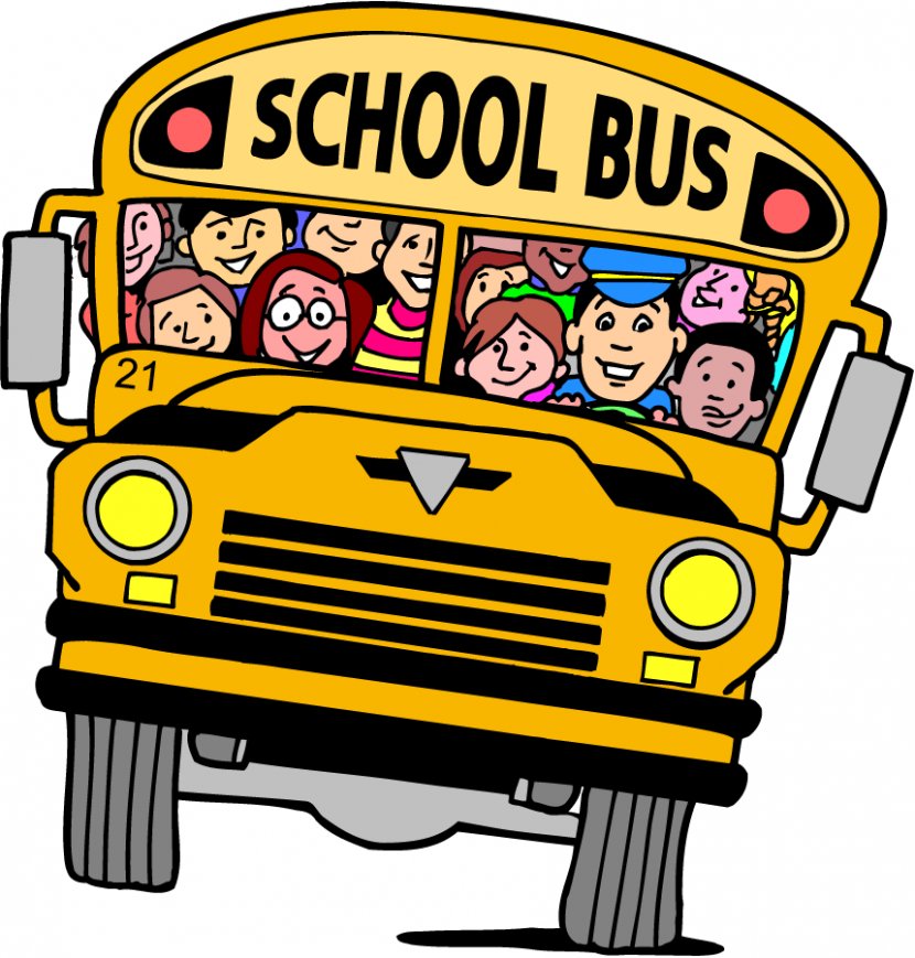 School Bus Driver Clip Art - Cartoon Pictures Transparent PNG