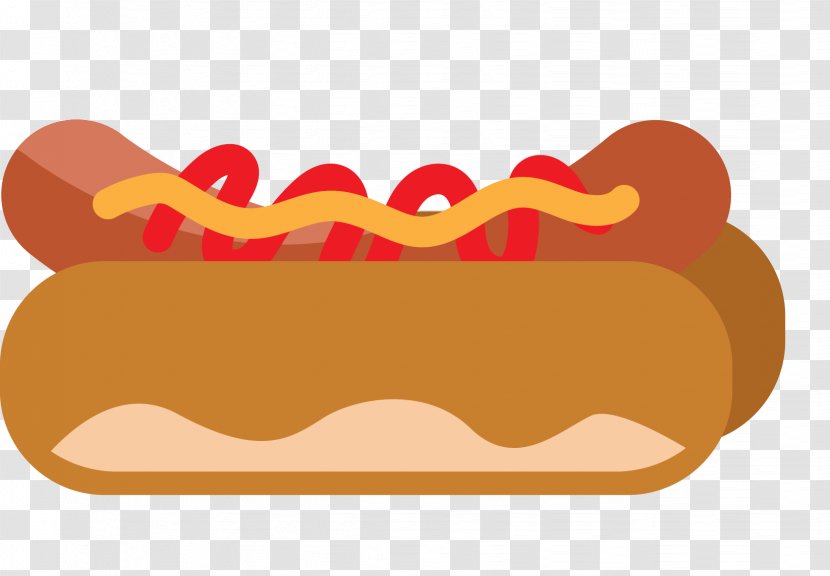 Fast Food Hot Dog Hamburger Doughnut Junk - Restaurant - Cartoon Transparent PNG