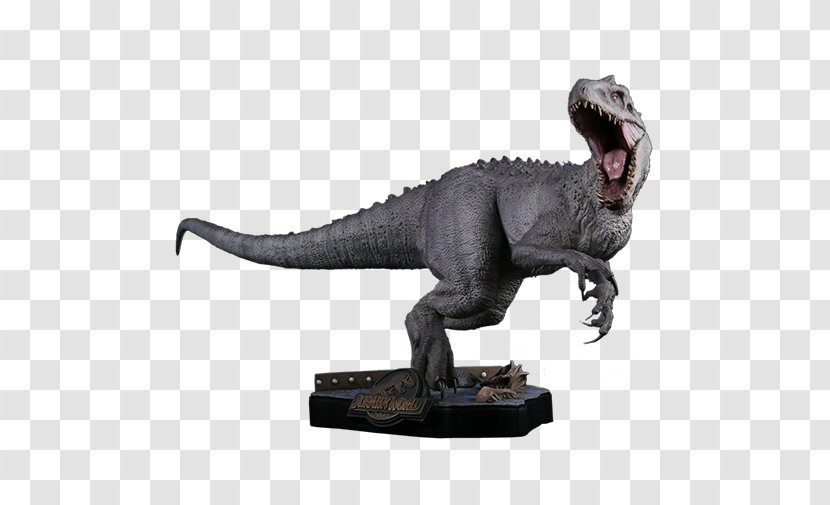 Tyrannosaurus Velociraptor Figurine Spinosaurus Jurassic Park - Dynamic Light Transparent PNG