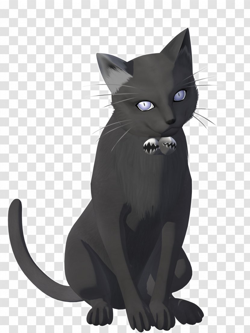 Black Cat Malayan Shin Megami Tensei: Digital Devil Saga Bombay Korat - Tensei - Kitten Transparent PNG