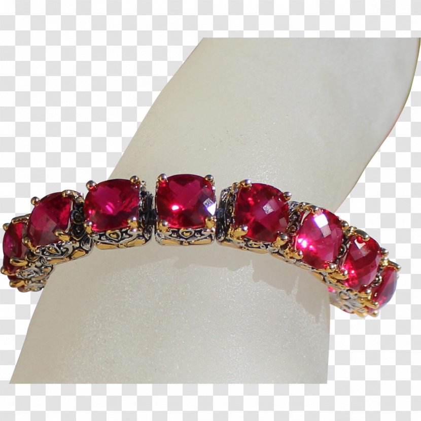 Bracelet Jewellery Gemstone Ruby Ring - Laser Transparent PNG