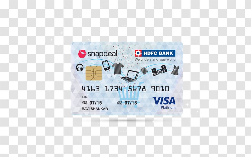HDFC Bank Credit Card Cashback Reward Program Transparent PNG