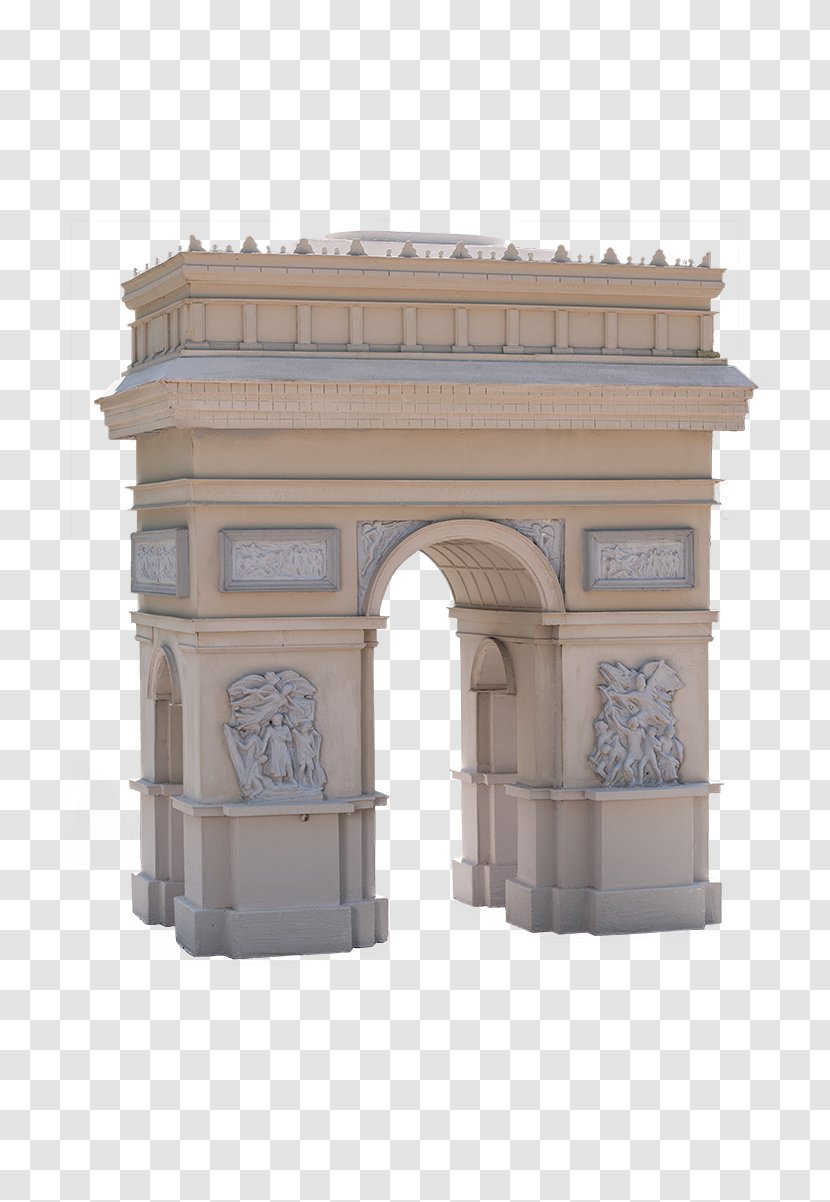 Arc De Triomphe Gulliver-Welt Champs-Élysées Facade Architecture - Structure Transparent PNG