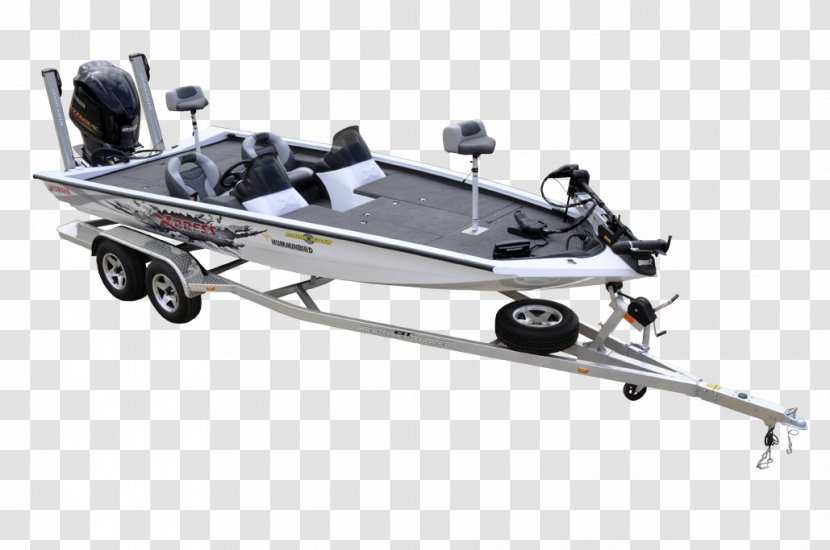 Xpress Boats Bass Boat Fishing Vessel Outboard Motor - Trailer Transparent PNG