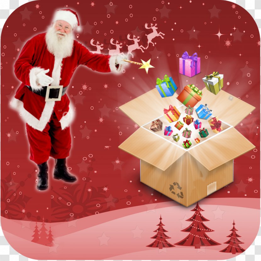 Android Santa Claus Christmas Gift Google Play - Event - Venkateswara Transparent PNG