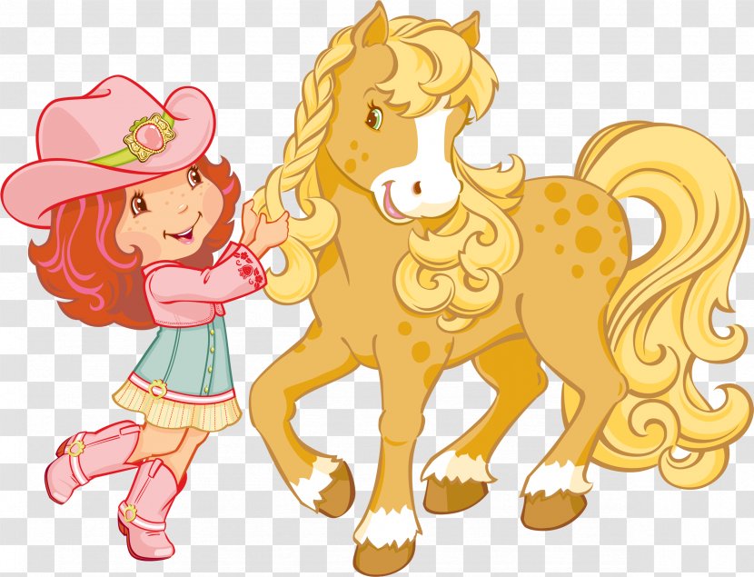Strawberry Shortcake Drawing - Horse Transparent PNG