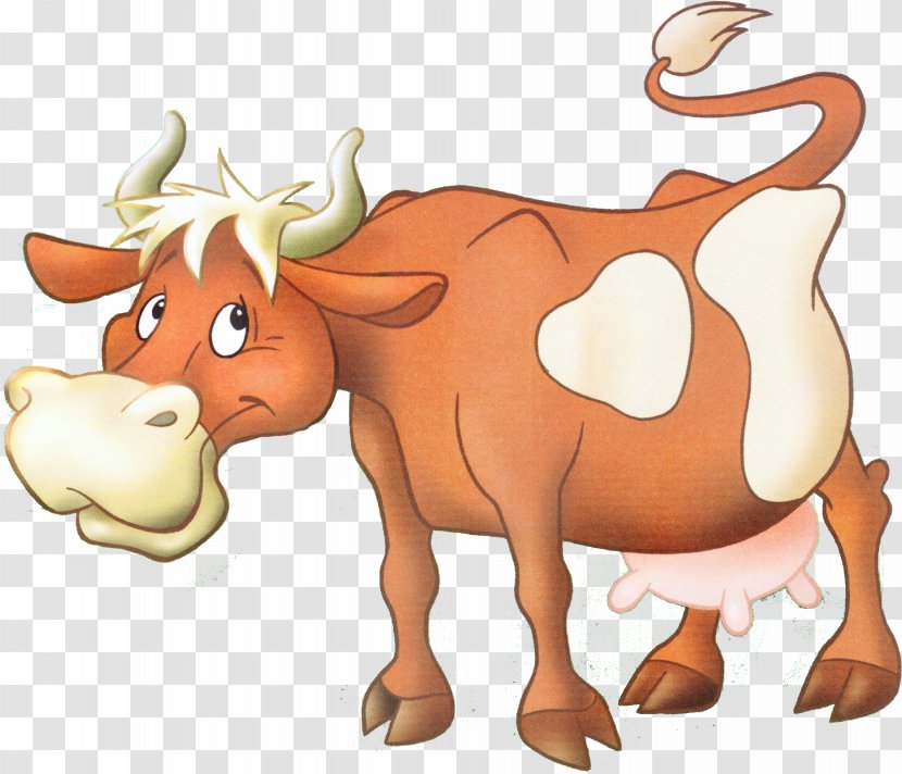Cattle Animal Ox Clip Art - Carnivoran - Cow Transparent PNG