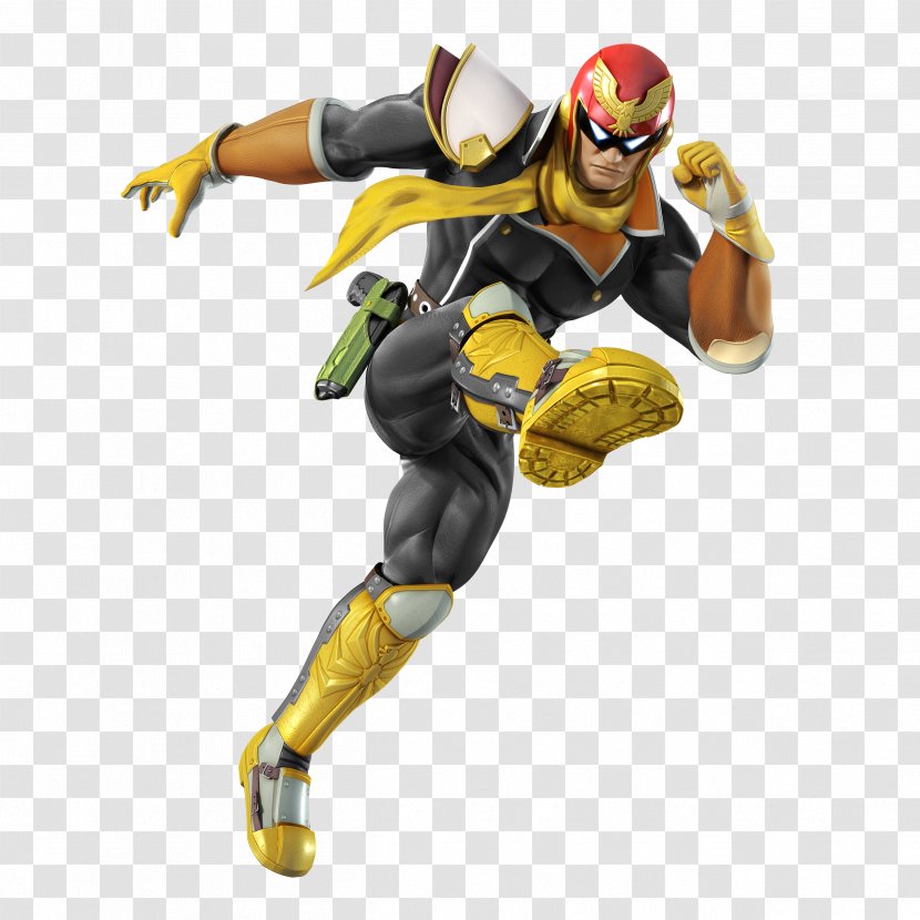 Super Smash Bros. For Nintendo 3DS And Wii U Captain Falcon F-Zero Video Game - Toy Transparent PNG