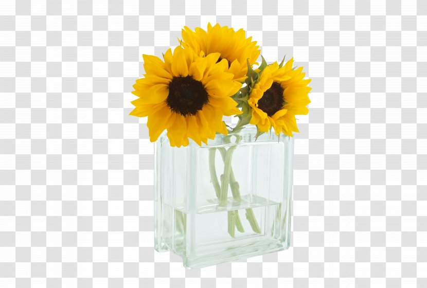 Morning Good Wish - Flower Arranging - Sunflowers Transparent PNG