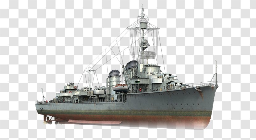 World Of Warships Destroyer Video Games Battleship The Sims - Ship Transparent PNG