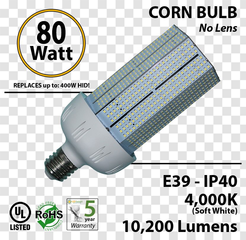 Light-emitting Diode LED Tube Lamp Fluorescent - Led - Light Transparent PNG