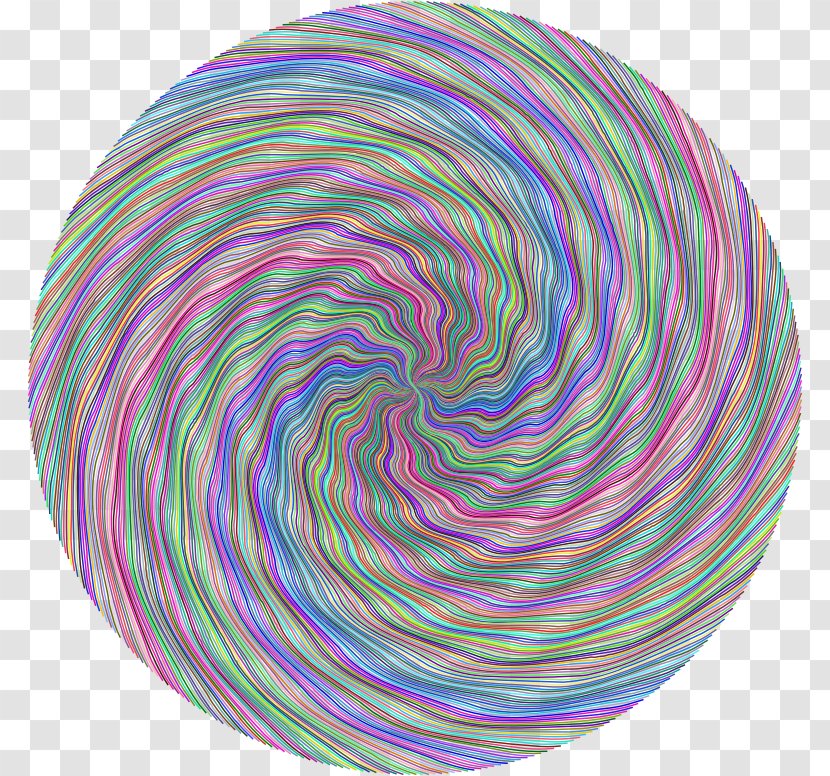 Circle Line Violet - Thread - Vortex Transparent PNG