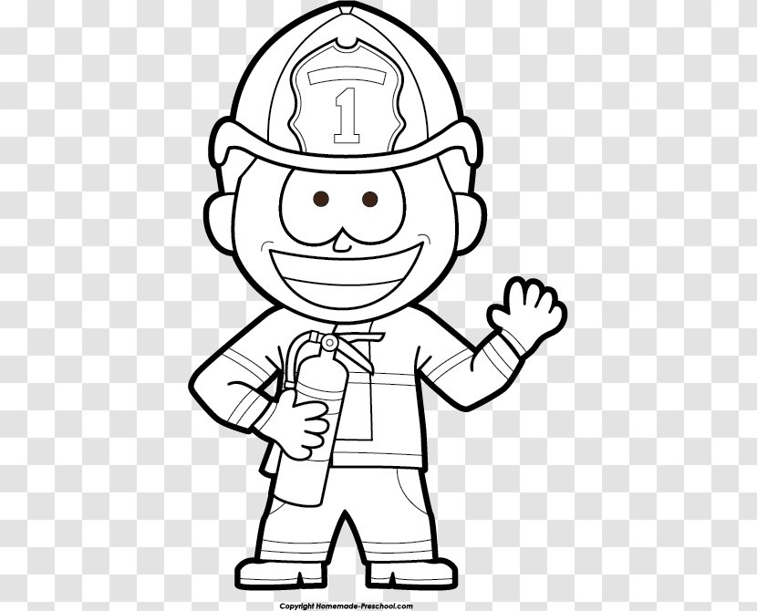 Fire Safety Drawing Clip Art - White - Black And Transparent PNG