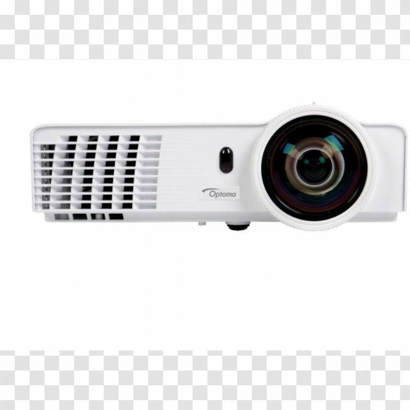 Multimedia Projectors Throw Digital Light Processing Optoma Corporation - Output Device - Projector Transparent PNG