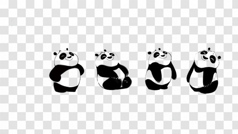 T-shirt Cartoon Clip Art - Information - Funny Panda Transparent PNG