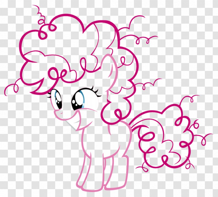 Pinkie Pie Horse Pony Filly Foal - Tree Transparent PNG