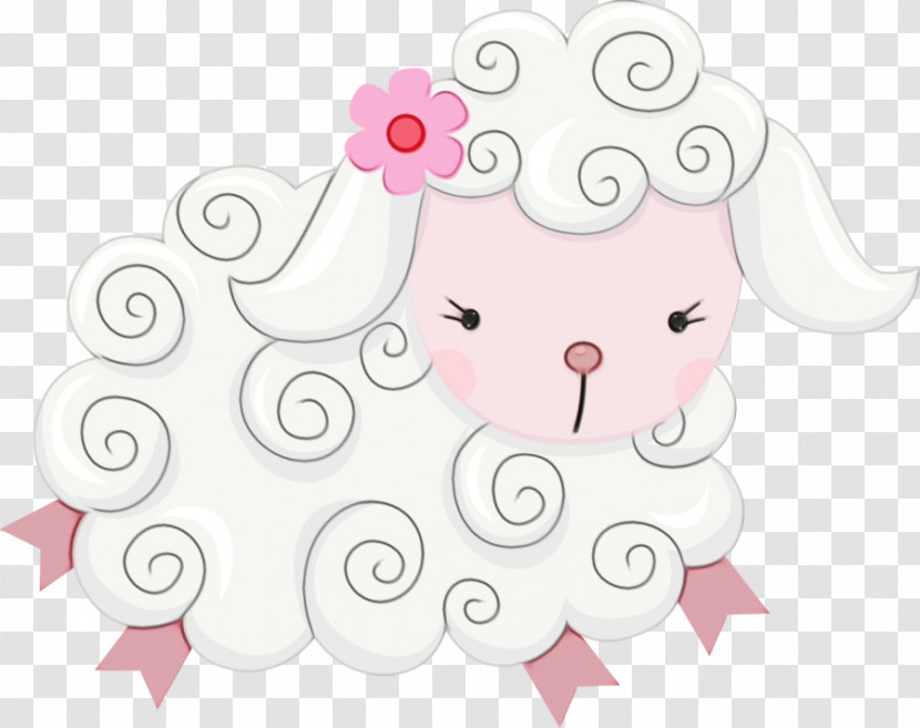 Pink Cartoon Smile Transparent PNG