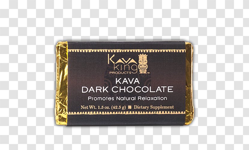 Kava Chocolate Bar Dark Extract Transparent PNG