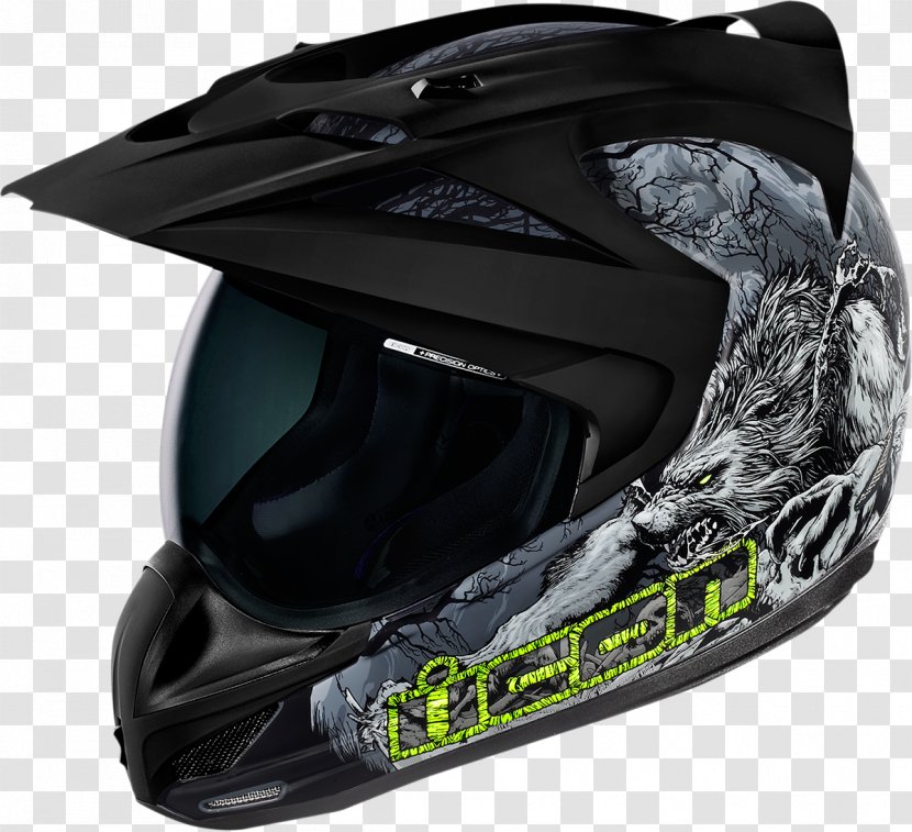 Motorcycle Helmets Werewolf Integraalhelm - Helmet Transparent PNG