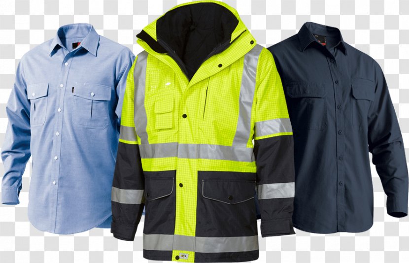 Raincoat Workwear Clothing Jacket Uniform - Workplace Transparent PNG