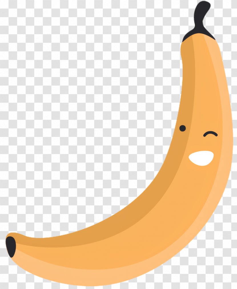 Banana Cartoon - Smile Cooking Plantain Transparent PNG