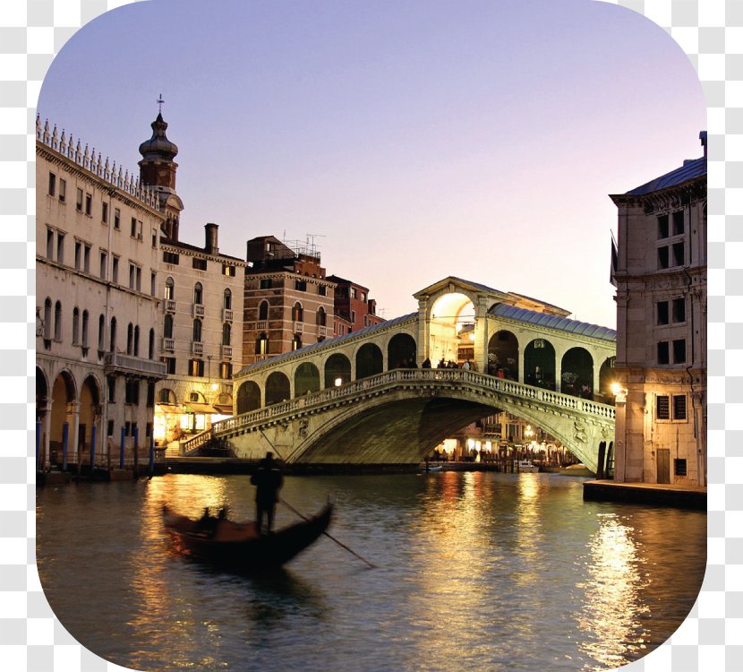 Rialto Bridge Grand Canal Piazza San Marco Ponte Degli Scalzi - Italy Transparent PNG