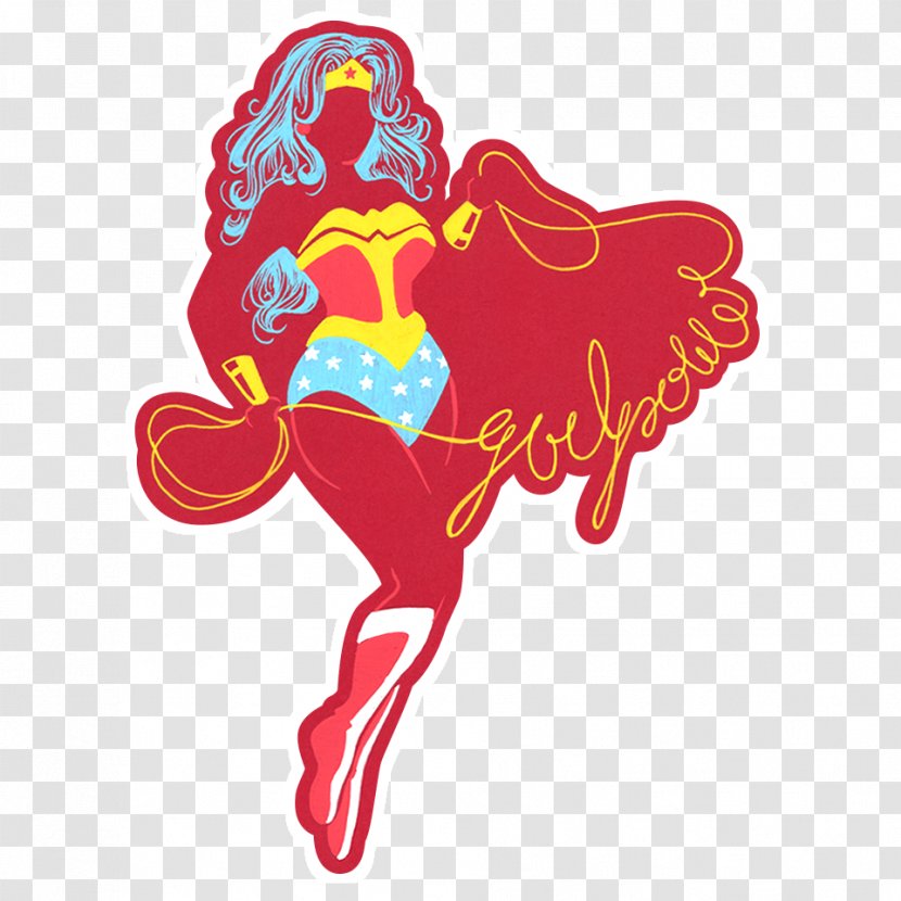 Wonder Woman Art Superman Drawing - Flower - MULHER MARAVILHA Transparent PNG