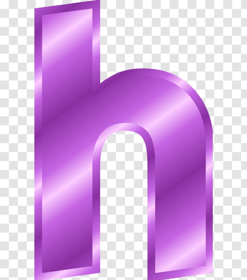 H Letter Clip Art - Rectangle - Alphabet Letters Clipart Transparent PNG