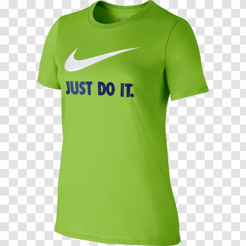 T-shirt Just Do It Sports Fan Jersey Nike Swoosh - Outerwear Transparent PNG