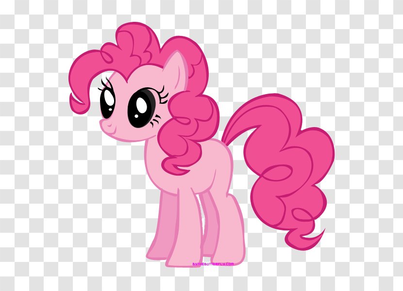 Pinkie Pie Pony Rarity Twilight Sparkle Clip Art - Horse - Butterfly Gif Transparent PNG