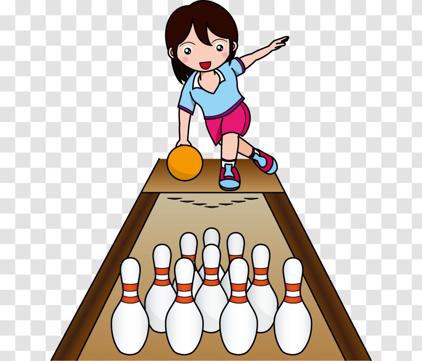 Ten-pin Bowling Ball Game Sport Clip Art - Sports - Kids Playing Transparent PNG