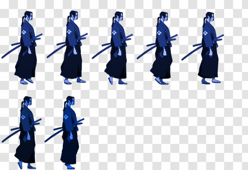 Samurai Shodown Pixel Art Sprite - Drawing - Unity 2d Transparent PNG