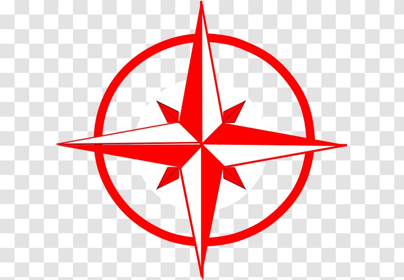 Compass Rose North Wind - Cardinal Direction Transparent PNG
