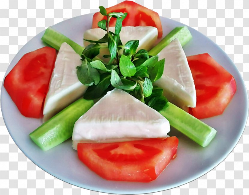 Salad Meze Ezine, Çanakkale Cheese Tzatziki - Vegetarian Cuisine Transparent PNG