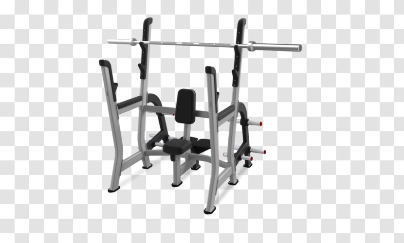 Bench Press Fitness Centre Overhead Gwasg Milwrol - Lifting Barbell Beauty Transparent PNG