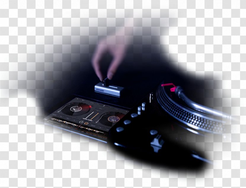 DJ Mix Disc Jockey Turntablism Phonograph Remix - Cartoon - Flower Transparent PNG