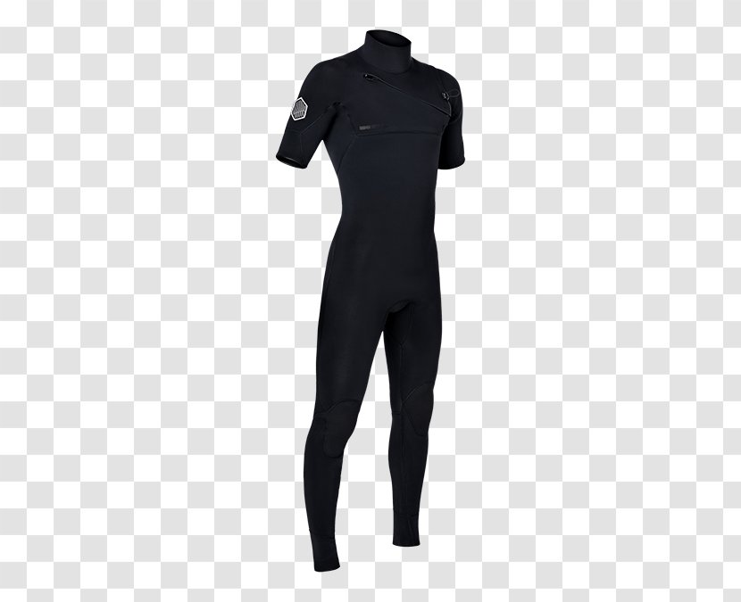 Wetsuit Quiksilver Sleeve Gul Surfing - Black Transparent PNG
