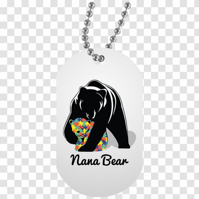 Dog Tag Goku Newfoundland Necklace Military - Charms Pendants - Bear Love Transparent PNG