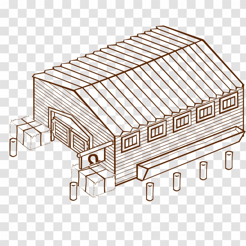 Stable Clip Art - Building Transparent PNG