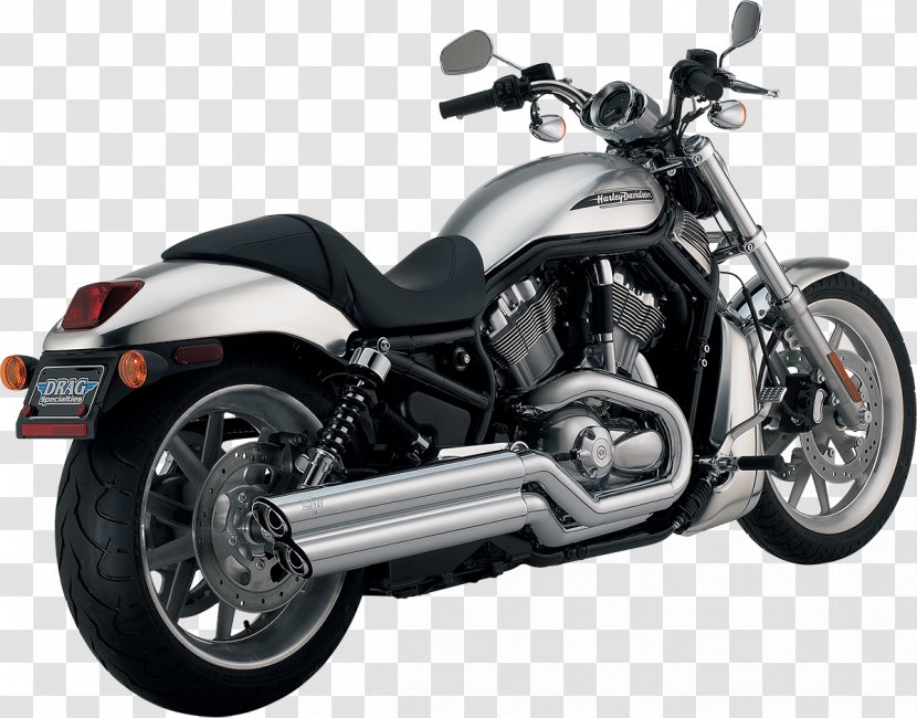 Exhaust System Car Harley-Davidson Motorcycle Honda VTX Series - Muffler - Harley-davidson Transparent PNG
