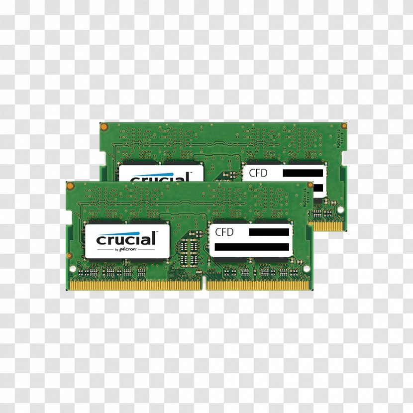 Laptop DDR4 SDRAM SO-DIMM DDR - Computer Hardware Transparent PNG