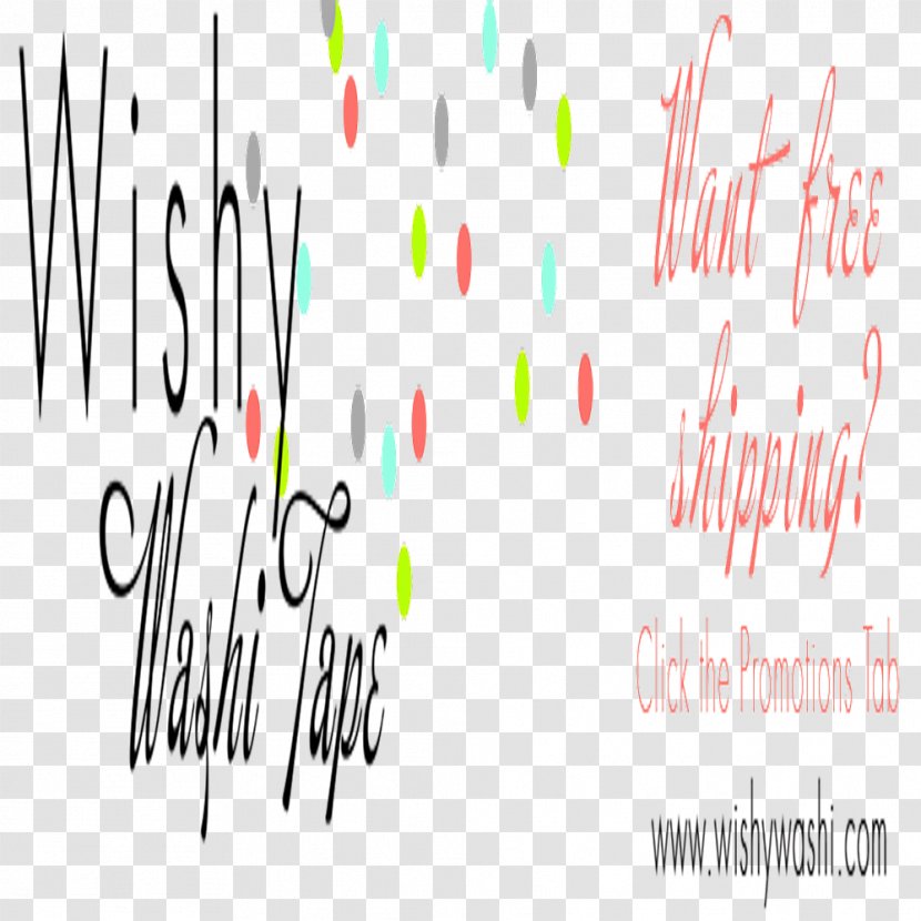 Logo Brand Font - Washi Tape Transparent PNG